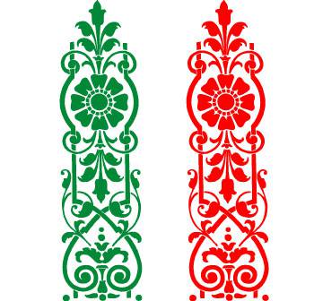 اسلیمی وکتور (فایل کورل و فایل ایلاستراتور)