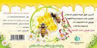 طرح لایه باز برچسب عسل طبیعی psd (استفاده از وکتورهای با کیفیت)